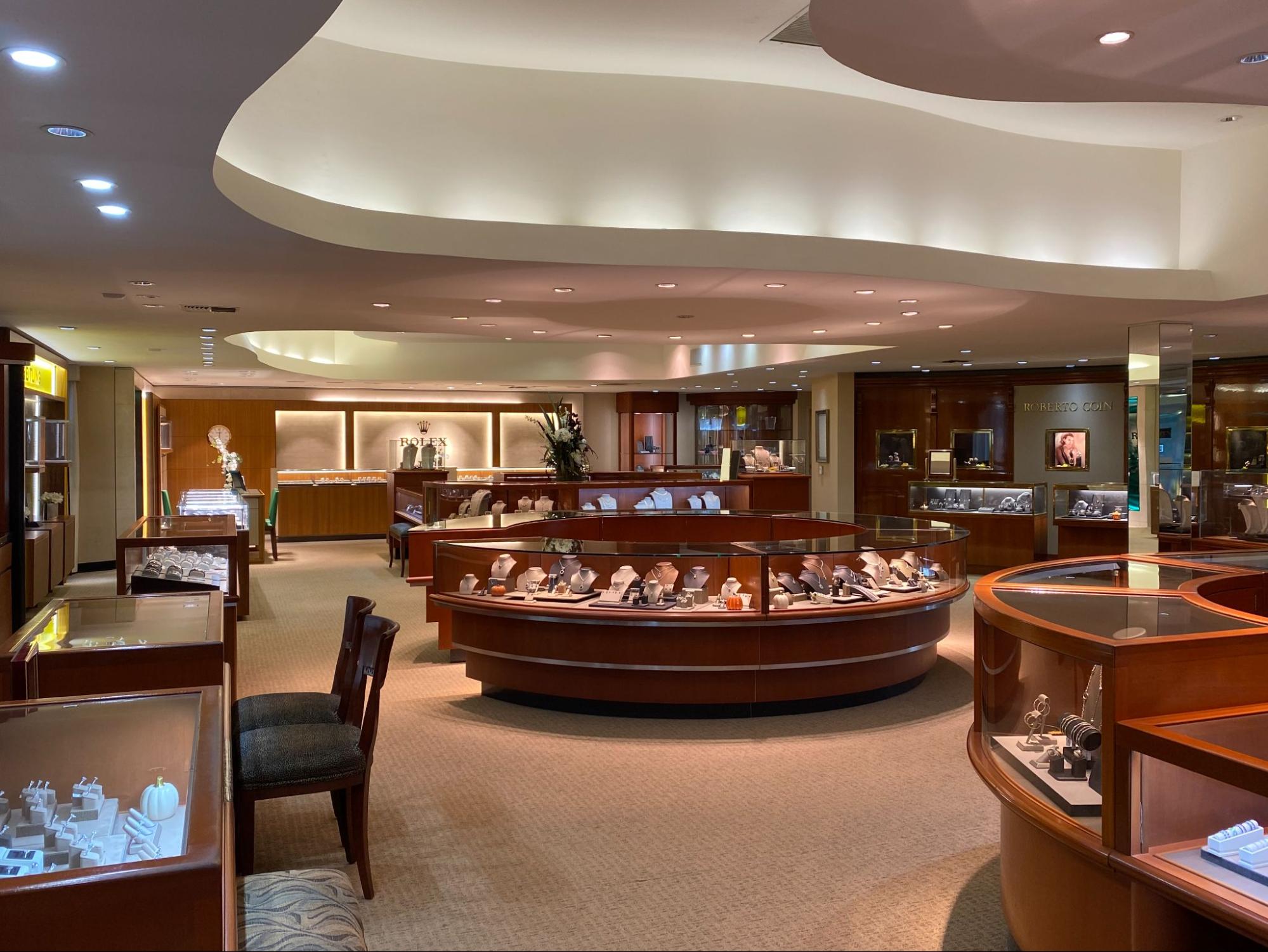 inside Morgan’s Jewelers