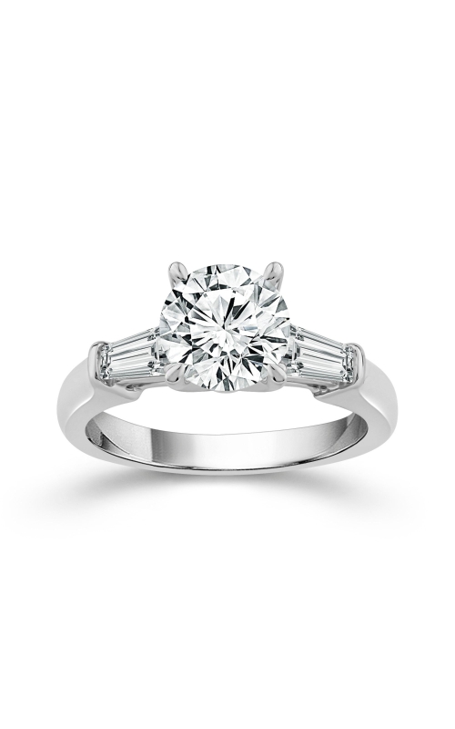 Flashpoint Created Diamond Women's Engagement Ring 1 7/8 CTW Round in 14K White Gold