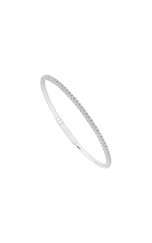 Flexie Diamond Bangle Bracelet 1 CTW in 14K White Gold