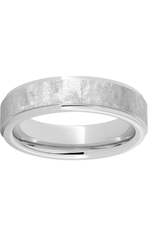 Men's Sentinel Hand Turned Finish 6MM Wedding Band in Serinium