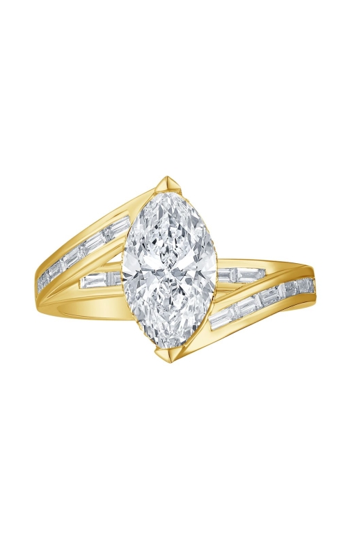 Flashpoint Created Diamond Women's Engagement Set 1 5/8 CTW in 14K Yellow Gold