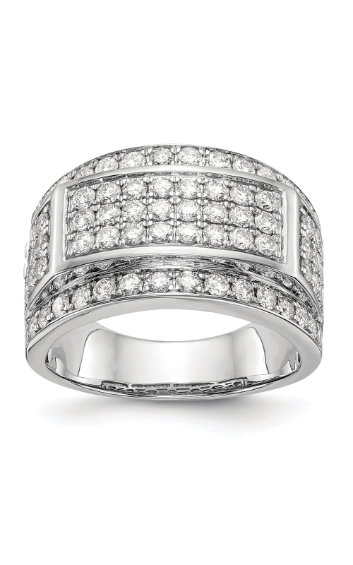 Flashpoint Created Diamond Men's Band 2 CTW in 14K White Gold