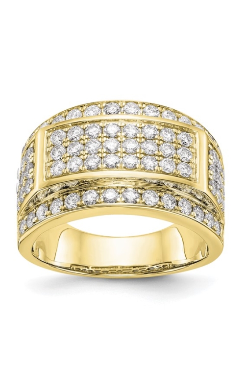 Flashpoint Created Diamond Men's Band 2 CTW in 10K Yellow Gold