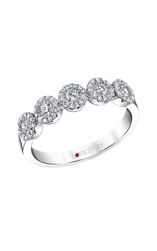 Love Story Diamond Anniversary Band 1/2 ctw