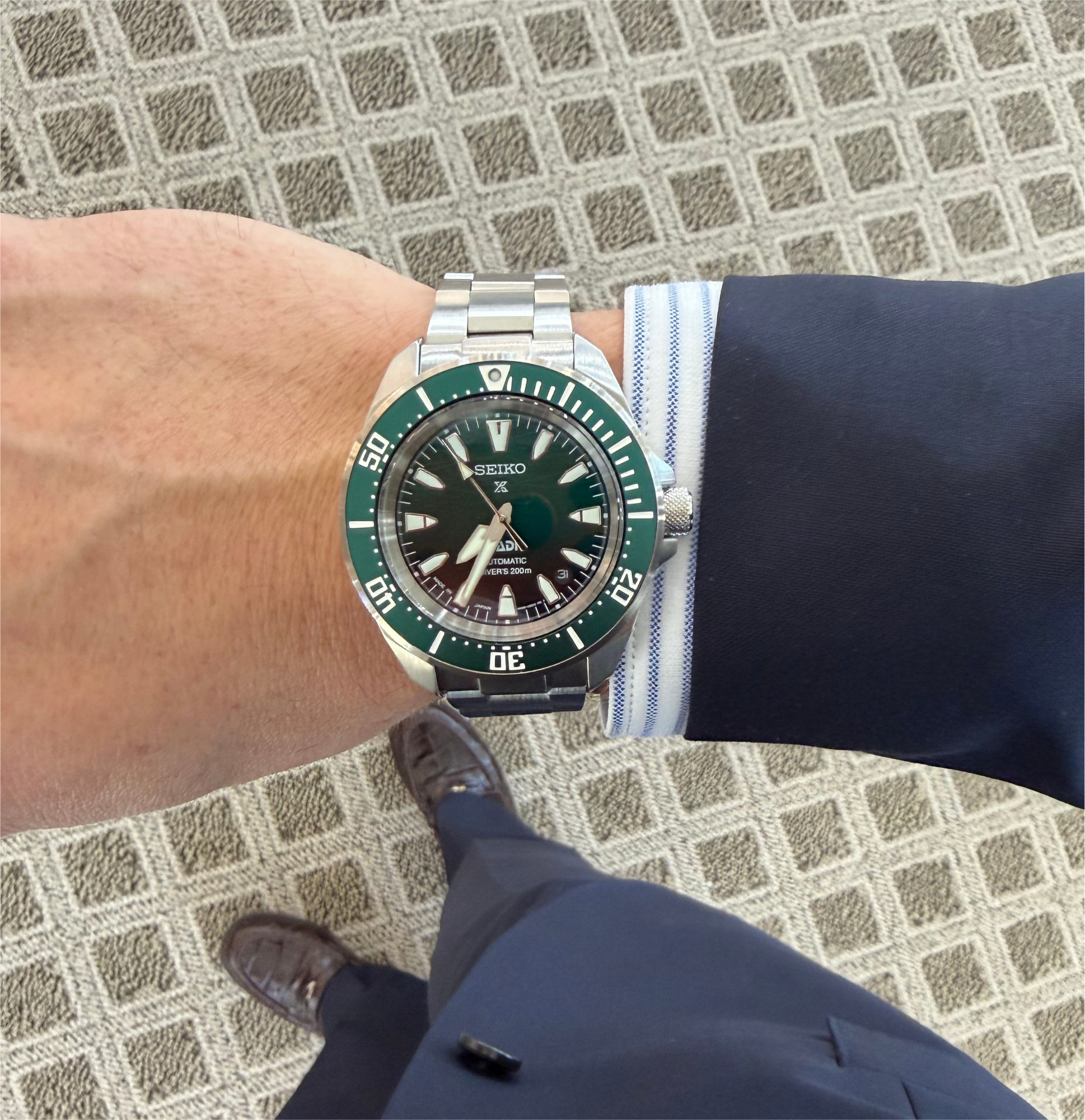 Watch at Morgan Jewelers Image of a watch on a man's wrist