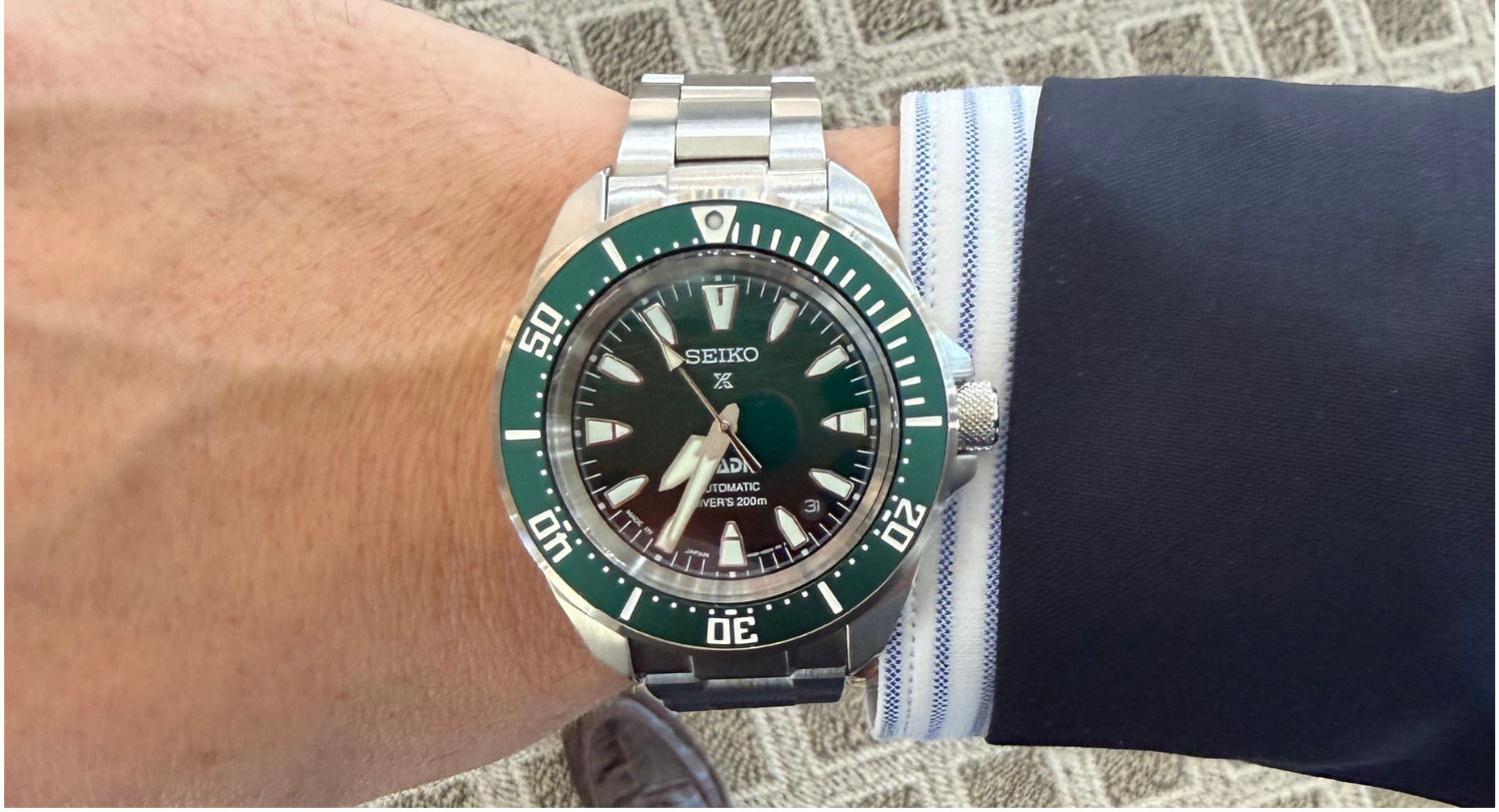 Watch at Morgan Jewelers Image of a watch on a man's wrist