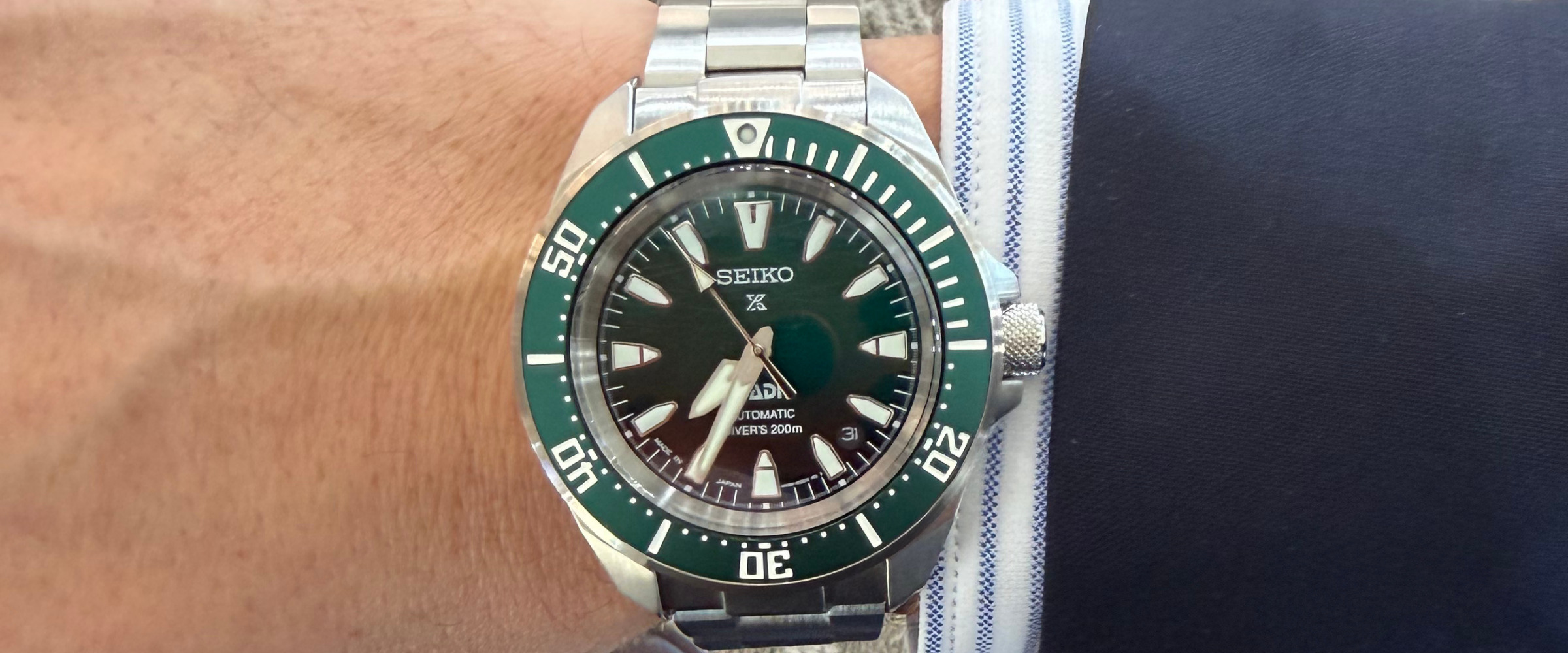 Watch at Morgan Jewelers Image of a watch on a man's wrist