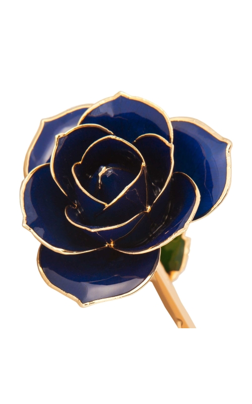 Midnight Blue 24K Gold Dipped Rose