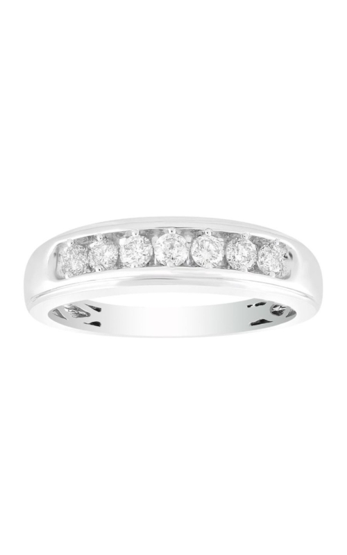 Mens Diamond Band 1/2 CTW in 10K White Gold