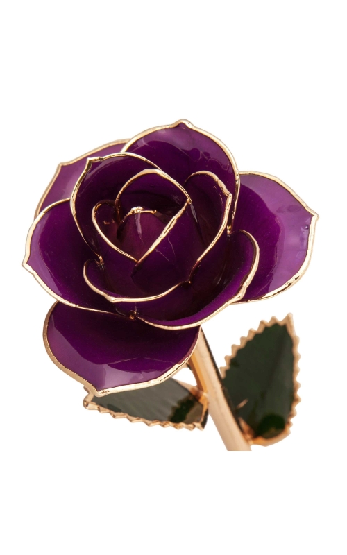 Royal Purple 24K Gold Dipped Rose